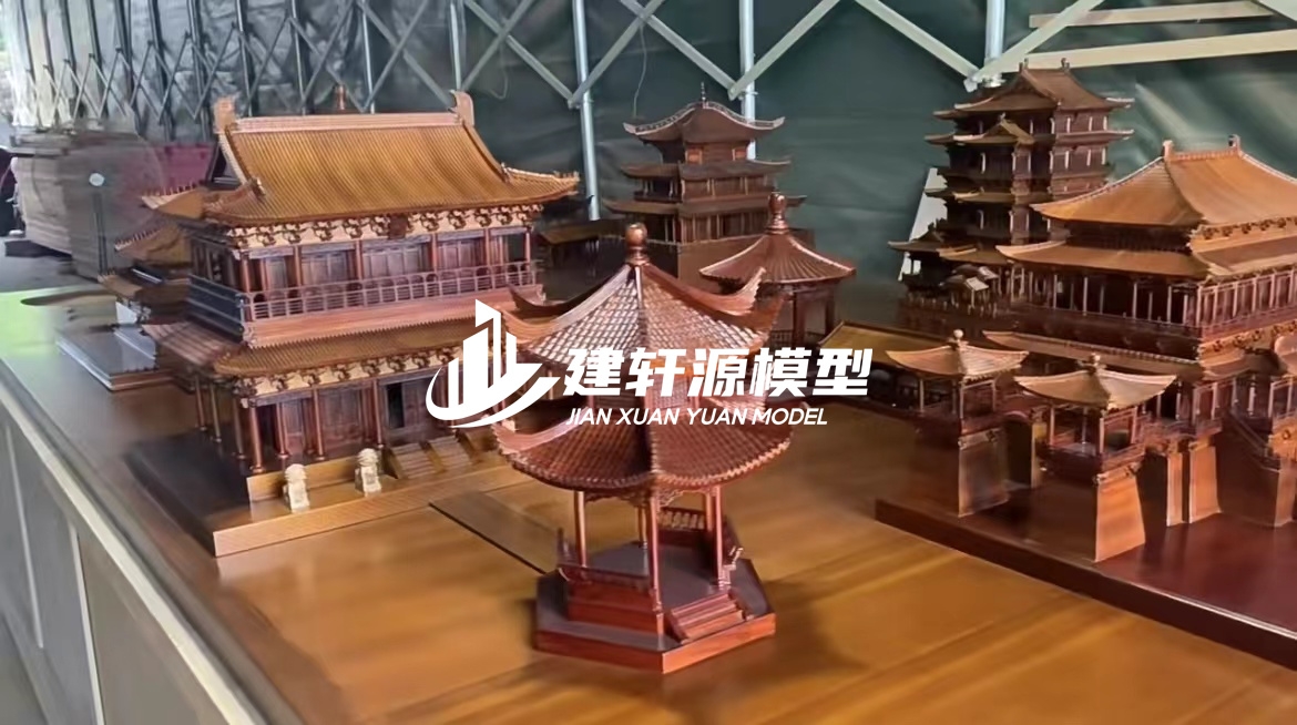 获嘉古建模型制作